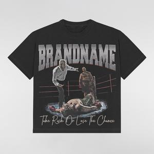 Camisetas de Hombre con Cuello Redondo 100% Algodón, Personalizadas, de Corte Holgado, Alta Demanda, 2026, Precios al por Mayor - Product Image 2