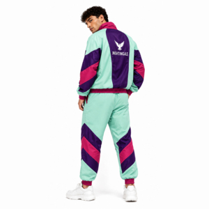 Conjunto Deportivo de Invierno Ligero Personalizado de Fábrica, Chaqueta con Cremallera Reflectante 3M y Pantalones Cortavientos - Product Image 5