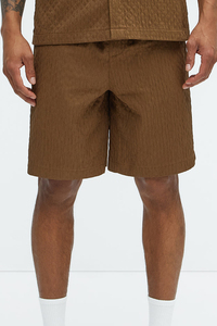 Wholesale High Quality Eco-Friendly Summer Designer Plus Size Shorts Mid Waist Drawstring Casual Style Breathable Woven Fabric - Product Image 4
