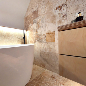 กระเบื้องพอร์ซเลนเคลือบเงาขนาดใหญ่ 120x180 ซม. หนา 9 มม. พื้นผิวกันลื่น พร้อมขอบตกแต่ง สำหรับห้องนั่งเล่น - Product Image 4