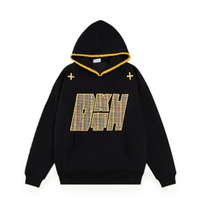 เสื้อฮู้ดดี้ปักลายทวีดแบบสั่งทำแบรนด์ส่วนตัวสำหรับผู้หญิง เสื้อฮู้ดดี้ผ้าฟลีซสไตล์สตรีทแวร์ ผู้ผลิตเสื้อฮู้ดดี้ MOQ ต่ำ แฟชั่นทันสมัยทรงโอเวอร์ไซส์ - Product Image 5
