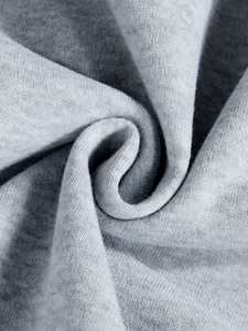 เสื้อฮู้ดแบบซิปมีเชือกผูก ทรงสตรีทแวร์สำหรับฤดูหนาว ลายพิมพ์ลำลอง สวมใส่ได้ทุกวัน เหมาะสำหรับการเดินทาง  สีพื้นเรียบง่าย  พร้อมกางเกงขายาวทรงสเวตแพนท์แบบซิปเต็มตัว - Product Image 4