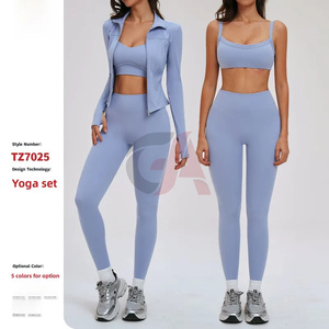 Conjunto de Yoga para Mujer 2026, Alta Elasticidad, Ligero, Secado Rápido, Ropa Deportiva Personalizada al por Mayor, Ropa de Gimnasio - Product Image 3