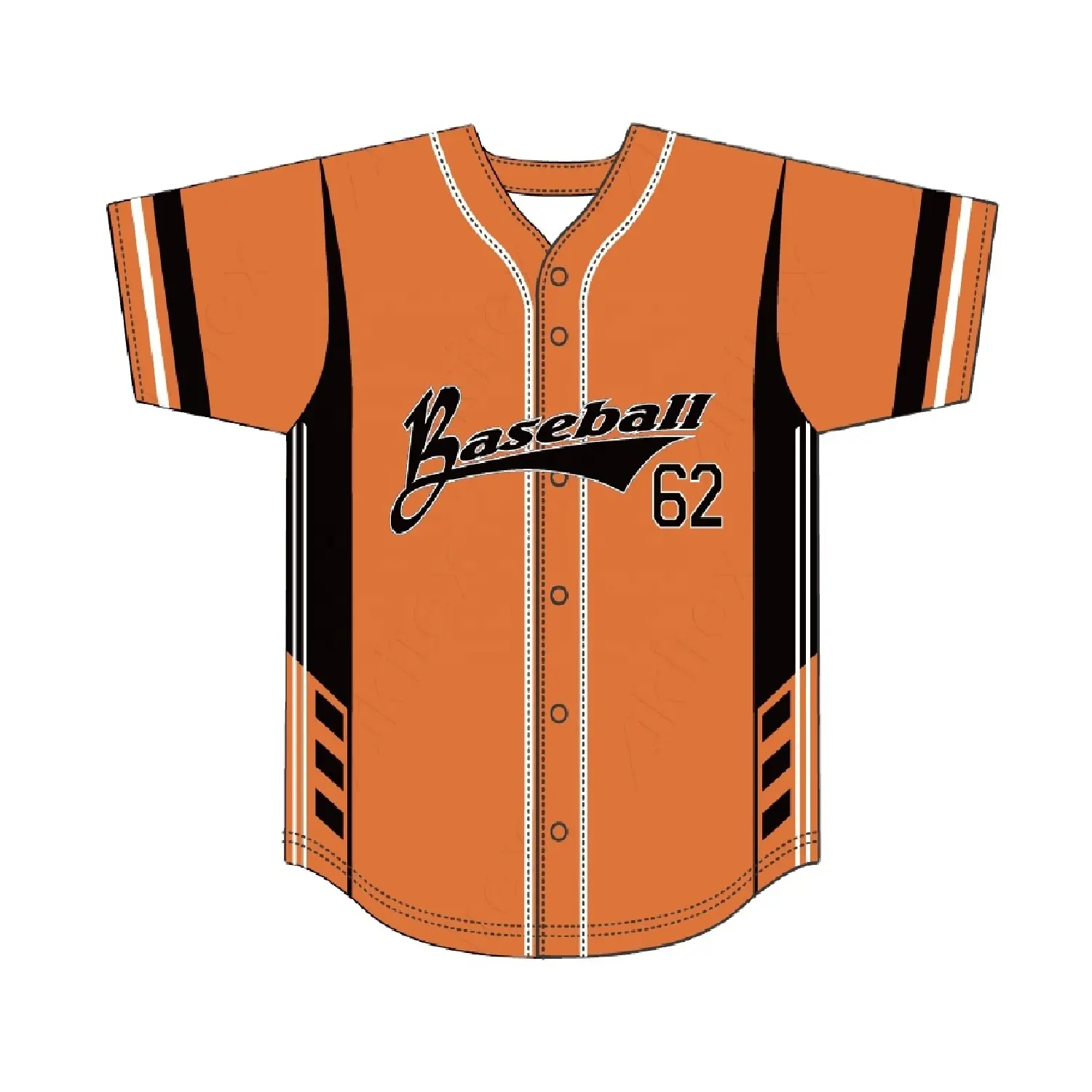Punchin Sport 2022 Erwachsene Kinder Damen Großhandel Netz Sublimiertes T-Shirt einfarbige Softballbekleidung Herren individuelles Team Baseballtrikot