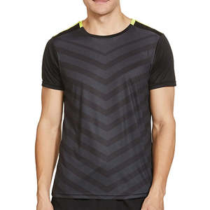 Camiseta de hombre extragrande de alta calidad, 100% algodón, color sólido, manga corta, informal, holgada, personalizada por sublimación. - Product Image 1