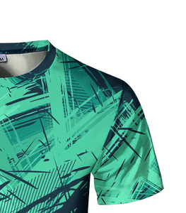 Camisetas de Gimnasio Blancas para Hombre, de Alta Calidad, 250 g/m², 100% Poliéster, con Logotipo Personalizado por Sublimación y Bordado, al por Mayor, Ecológicas - Product Image 5