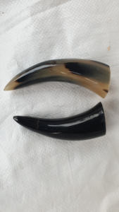 เขาแกะดื่มไวน์แบบธรรมชาติ ขนาด 500 มล. รูปทรงสัตว์ สไตล์ไวกิ้ง เป็นมิตรกับสิ่งแวดล้อม แกะสลักสำหรับเบียร์และมีด จากประเทศอินเดีย - Product Image 3