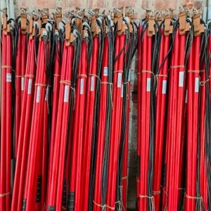 ไม้ช็อตไฟฟ้าแบบยืดหดได้ |   เสาไฟเบอร์กลาสป้องกันไฟฟ้าแรงสูงจากผู้ผลิตในอินเดีย - Product Image 2