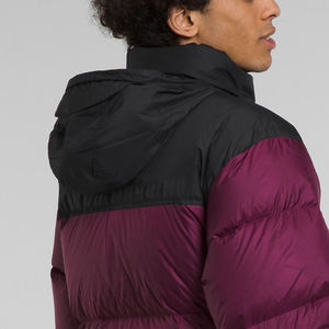 OEM Wholesale <b>Men</b> Winter Puffer Jackets Stand Collar Warm Thick Oversized Casual Outerwear <b>Men's</b> Polyester Filled Jackets - Product Image 2