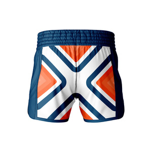Pantalones Cortos de MMA, Boxeo y Muay Thai Duraderos, Ligeros, Transpirables y Resistentes al Encogimiento, con Logotipo Personalizado en la Parte Delantera y Trasera, Unisex, 100% Poliéster - Product Image 5