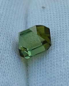 Turmalina Verde Natural, Corte Asscher, Gema Suelta, Piedra Facetada de Primera Calidad para Joyería - Product Image 2