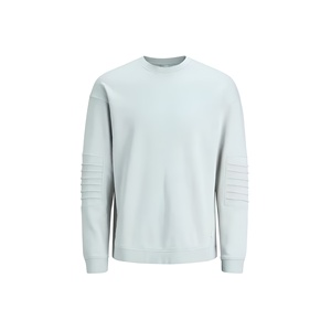 Sweat-shirt à col rond oversize pour homme de haute qualité, en coton molletonné, style streetwear décontracté, vente en gros OEM - Product Image 1