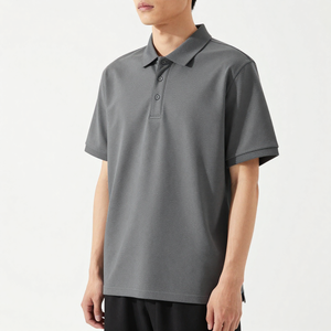 เสื้อโปโลสั่งทำขายส่ง แบบยูนิเซ็กซ์ ผ้าฝ้าย 100% แขนสั้น ไม่มีลาย สวมใส่สบาย คุณภาพสูง เสื้อโปโลชาย - Product Image 6