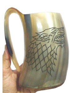 Most Selling Luxury Horn <b>Mug</b> with Polished Finish Stylish Drinking <b>Mug</b> for Beer or Wine Use Available for Worldwide Supply - Product Image 2