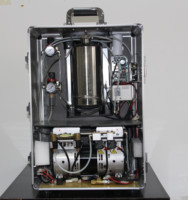 Équipement de laboratoire dentaire Unité dentaire portable avec pièce à main à grande et petite vitesse et compresseur d'air