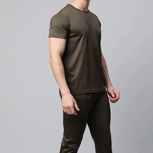 Custom High Quality Heavyweight Streetwear Men <b>Tracksuits</b> Wholesale Price Summer Wear 100% Cotton <b>Tracksuits</b> Set - Product Image 4