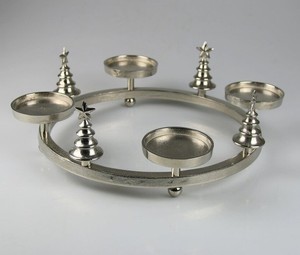 Modern Metal Christmas <b>Tree</b> Candle Holder Decorative <b>Tabletop</b> Xmas <b>Tree</b> Tealight Holder Home Festive Decor - Product Image 2