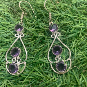 Pendientes de Mujer de Alta Calidad a Precio Increíble, Joyería Unisex con Piedras Preciosas, Joyería Hecha a Mano, Estilo Vintage, Forma Redonda - Product Image 1