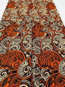 Tela africana personalizada con estampado de cera y algodón Ankara, de alta calidad, con patrones vibrantes de Holanda para ropa y diseños únicos. - Product Image 5