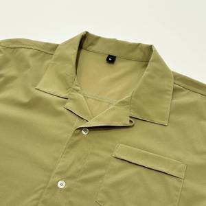 Casual Relaxed Fit Wicking Anti-UV Solid Shirt - Product Image 4