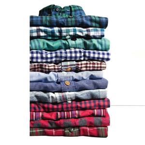 Camisa de Franela de Algodón 100% para Hombre, de Buena Calidad, Manga Larga, Cuello Alto, Diseño con Botones, Tejido de Punto, Cálida, Informal, para Oficina, de BD - Product Image 6