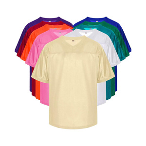 Maillot de football américain personnalisable 100% polyester à séchage rapide avec logo frontal, service OEM disponible - Product Image 6