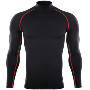 Rashguard MMA personnalisé pour homme - T-shirt de compression à manches longues, écologique, séchage rapide, avec protection solaire, couleur et logo personnalisables - Product Image 3