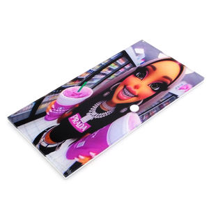 Paletas de Vidrio para Extensiones de Pestañas con Logotipo Personalizado al por Mayor, Soportes para Pestañas de Muñecas Bratz, Herramienta de Belleza para Extensiones de Pestañas - Product Image 3