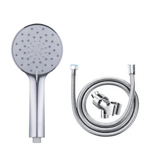 Set Tubo Flessibile ad Alta Pressione da 1,5m con 6 Impostazioni di Spruzzo e Testina a Fiore di Loto per Rubinetti Bagno e Doccia - Spedizione Solo per USPS.TK/TMEU - Product Image 1