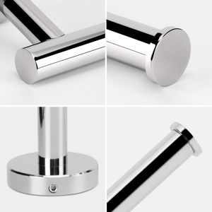 Portarotolo da Parete in Acciaio Inox SUS304 Premium Antiruggine per Bagno e Cucina - Product Image 2