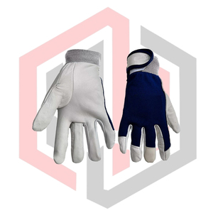 Guantes de Trabajo Mecánico de Cuero Sintético, Anti-Impacto, Antideslizantes, Transpirables, de 11oz de Grosor, Equipo de Seguridad para Minería y Construcción - Product Image 2