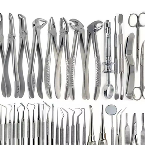 Kit d'instruments de restauration dentaire PISSCO, ensemble complet d'outils de restauration dentaire, kit d'instruments de restauration dentaire 80 pièces en acier inoxydable - Product Image 1