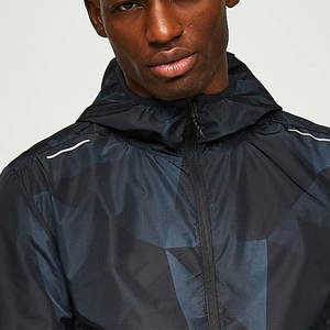 Veste coupe-vent imperméable et respirante avec capuche zippée, pour sports de plein air, entraînement, nouvelle protection solaire, vêtements pour hommes - Product Image 5