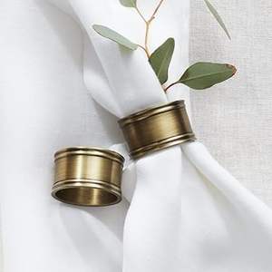 Porte-serviettes en laiton fait main de luxe, accessoires de table haut de gamme pour table à manger haut de gamme, maison, cuisine, mariage et hôtel - Product Image 4