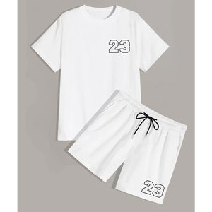 Nouvelle Collection 2026 : Ensembles Décontractés Oversize pour Homme – Tenues d'Été 2 Pièces (Chemise et Short) – Survêtements Sportifs pour Homme - Product Image 1