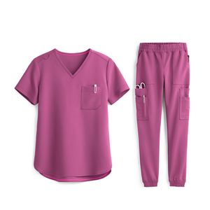 Tenues médicales élégantes : Ensembles de blouses et pantalons d'infirmière, uniformes d'hôpital pour femmes, vente en gros - Product Image 1