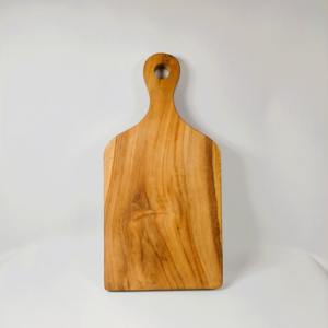 KANGTO Bloc à découper en bois de teck ancien de couleur naturelle originaire d'Indonésie pour la cuisine - Product Image 4