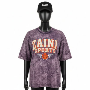 T-shirt femme délavé à l'acide, coton jersey de haute qualité, respirant, toucher doux, imprimé vintage personnalisé, t-shirts femme délavés à l'acide en coton - Product Image 6