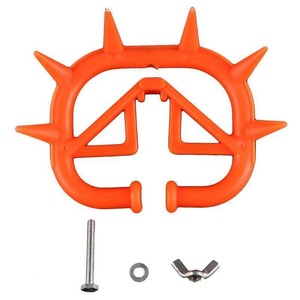 Anneau nasal en plastique jaune pour le sevrage des veaux, modèle vétérinaire MSP-600, marque personnalisée pour la gestion des veaux et des bovins - Product Image 3