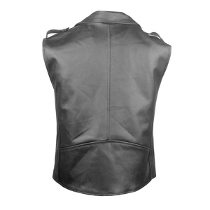 Chaleco de Cuero para Hombre, Invierno, Alta Calidad, Personalizable, Sin Mangas, Informal, Ajuste Cómodo, Servicio OEM - Product Image 2
