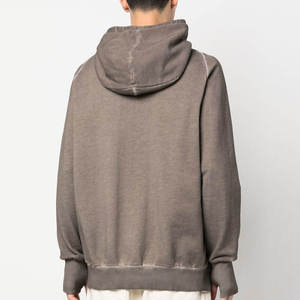 Sweat à capuche pour homme, tendance streetwear, en coton molletonné, surdimensionné, décontracté, chaud pour l'hiver, confortable, à porter au quotidien, style urbain - Product Image 5
