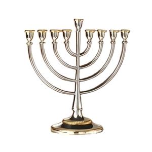 Nouvelle Ménorah la plus populaire pour villas, synagogues, temples – Éclairage de table décoratif – Porte-bougie Hanouka - Product Image 1