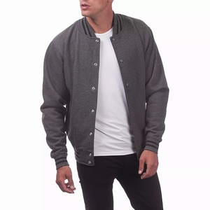 Usine de vente directe de vestes universitaires, offrant une fabrication sur mesure, une étiquetage privé, des vestes à capuche en laine avec patchwork. - Product Image 1