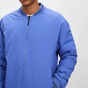 Men’s Varsity Style Bomber <b>Jacket</b> Custom Casual Sportswear Zip Up Outerwear Ribbed Collar Cuffs Lightweight Fashion <b>Jacket</b> - Product Image 5