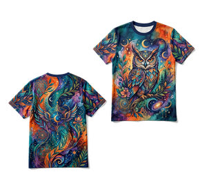 Suéter Deportivo de Alta Calidad para Hombre, con Logotipo Frontal Sublimado, Diseño de Búho, Tejido de Punto, Ligero y Transpirable - Product Image 6