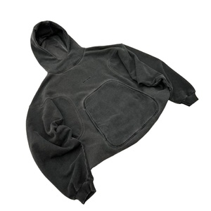 2025 personalizar ácido lavado sudaderas con capucha Logo en blanco peso pesado Jersey sudaderas con capucha de algodón con Big Basics Sudadera con capucha para hombres - Product Image 1