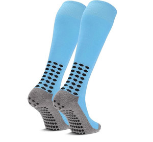 Top Design And Quality Grip Soccer Socks for Men Non Slip Cushioned Football Basketball Sports Socks <b>Knee</b> <b>High</b> Athletic Socks - Product Image 2