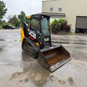 Mini-chargeuse sur pneus JCB pour projets de construction et d'aménagement paysager, moteur Caterpillar, roulement, boîte de vitesses, pompe hydraulique - Product Image 3