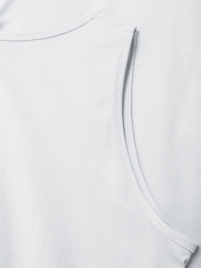 Débardeurs côtelés en coton/fibre de bambou tricotés pour hommes, personnalisables, de haute qualité, sans manches, décontractés, brodés, respirants, vente en gros - Product Image 4