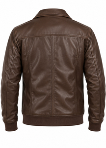 Veste en cuir pour homme de haute qualité, écologique, personnalisée, best-seller, nouvelle arrivée, légère, style streetwear d'hiver - Product Image 6